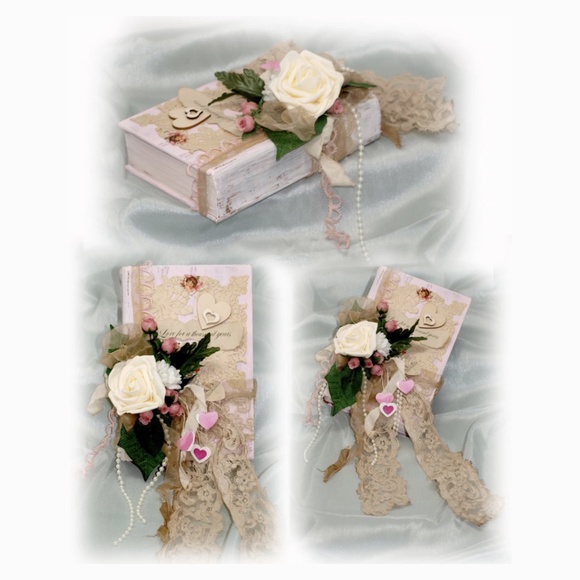 Book Of Love 3 - Mixed Media Altered Book Sculpture by Kathy Morton Stanion - Picture 10 of 10